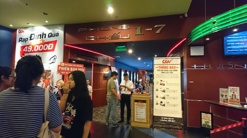 thông tin chi tiết về rạp chiếu phim CGV CT Plaza