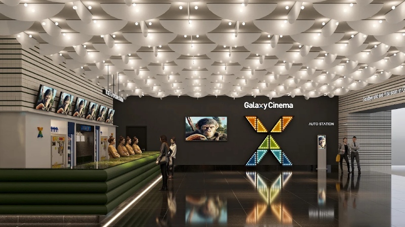 review rạp chiếu phim Galaxy Parc Mall Q8 chi tiết nhất