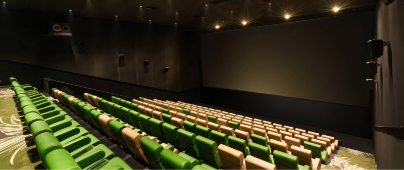 công nghệ phòng chiếu tại Galaxy Parc Mall Q8