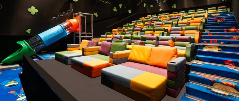 phòng chiếu Cine de Kids dành cho trẻ em