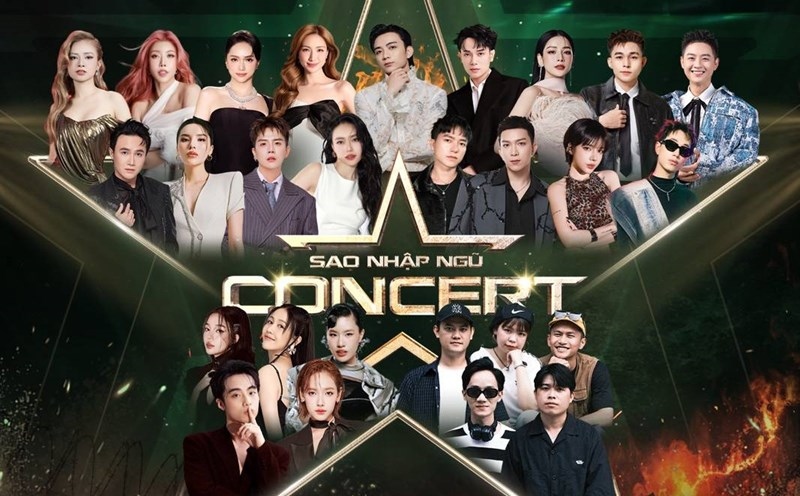 Dàn nghệ sĩ trong sao nhập ngũ concert