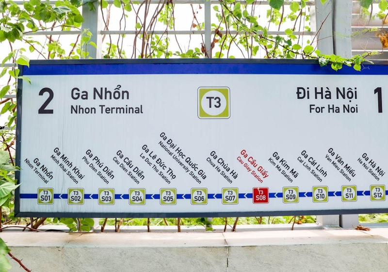 Bản đồ tuyến metro hỗ trợ di chuyển đến khu vực xem diễu binh