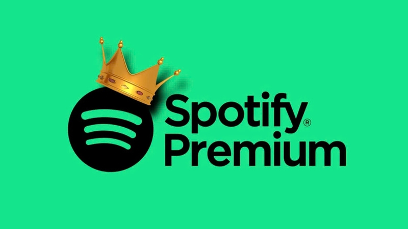 Logo Spotify Premium biểu tượng vương miện nổi bật