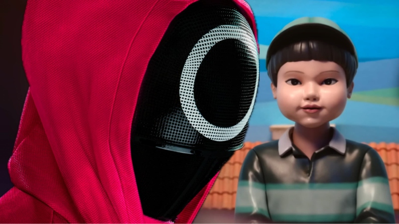 Búp bê đầy kinh dị trong squid game