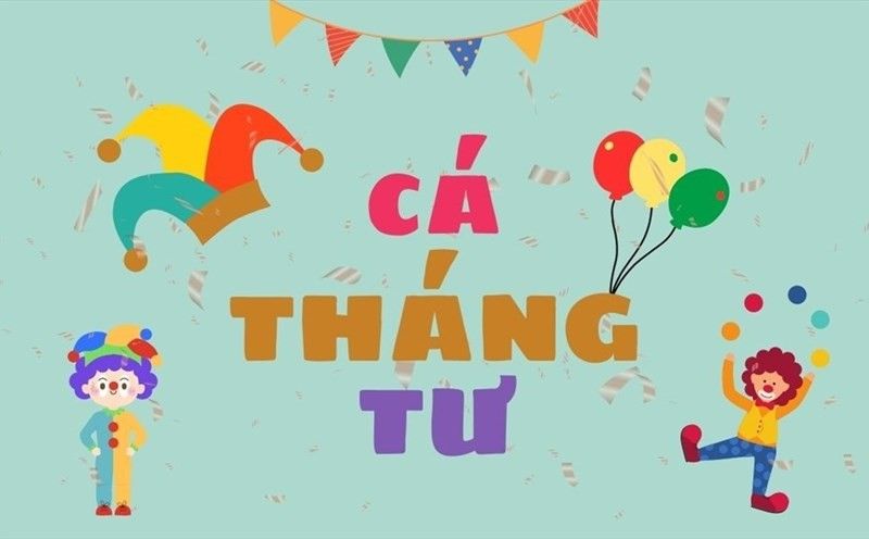 Phông nền cá tháng 4 dí dỏm, hài hước