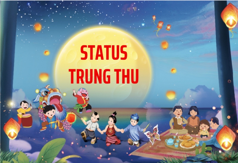 Trung Thu trăng rằm, trẻ em múa lân và gia đình sum họp bên mâm cỗ