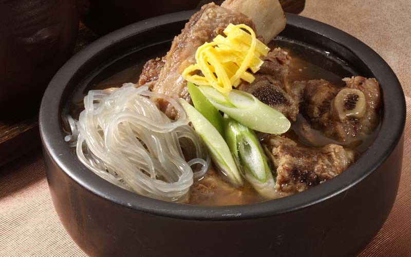 Canh sườn bò Hàn Quốc