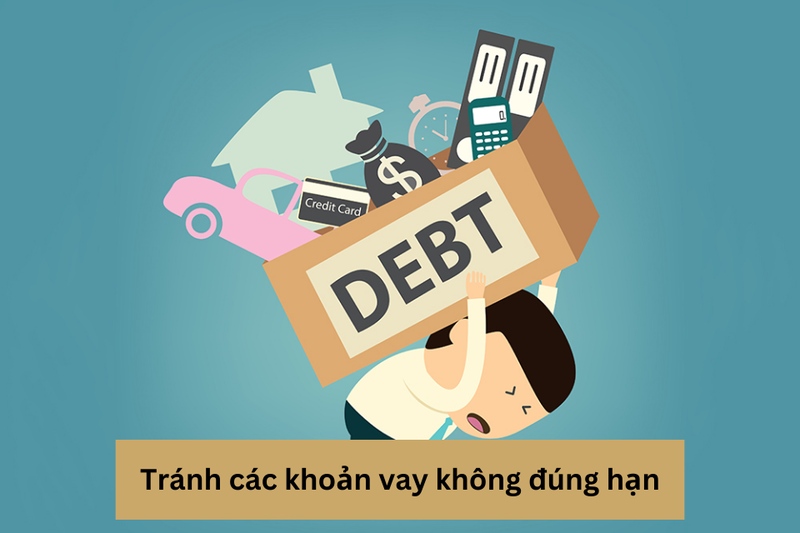  Các khoản vay trả không đúng hạn khiến người dùng không đủ điều kiện để nâng mức ví trả sau