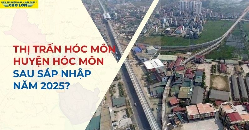 Sau sáp nhập Thị trấn Hóc Môn, huyện Hóc Môn ra sao