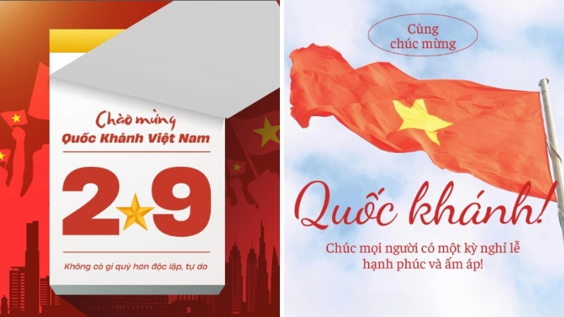 Mẫu thiệp thiết kế với những màu sắc cực hiện đại