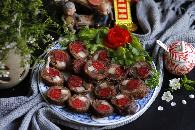 Món bò nướng kim tiền