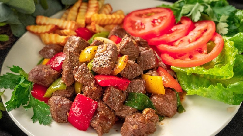 Món bò lúc lắc thịt mềm ngon