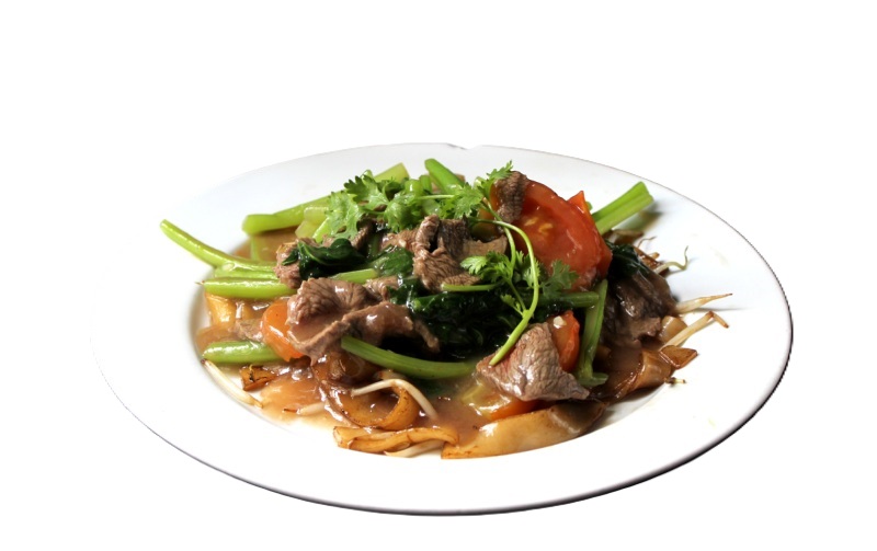 Hủ tiếu bò áp chảo chuẩn vị Hoa