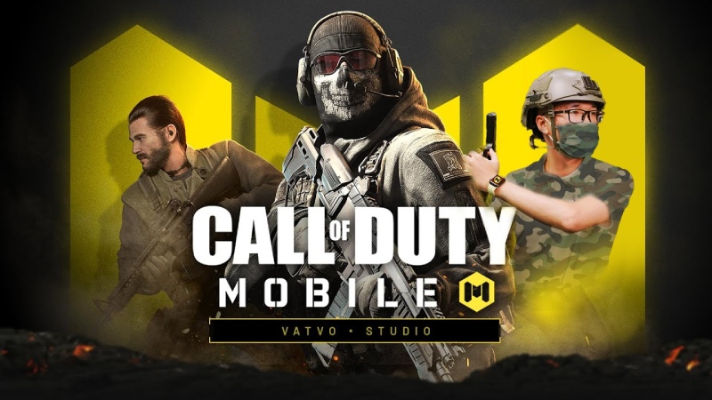 Nhân vật bắn súng trong game call of duty
