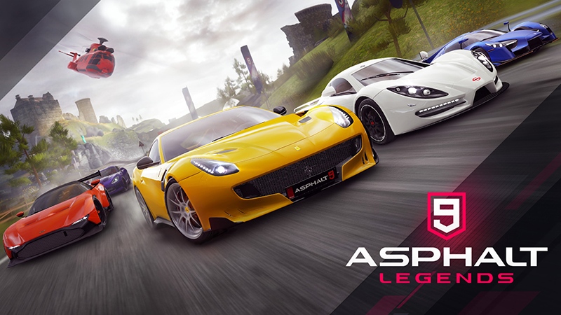 Hàng loạt siêu xe trong game Asphalt