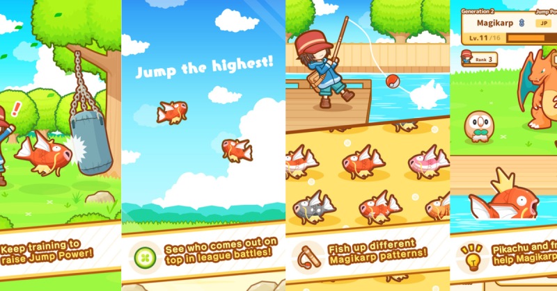 Pokémon: Magikarp Jump hứa hẹn mang lại cho bạn một chuyến phiêu lưu đầy hứng khởi