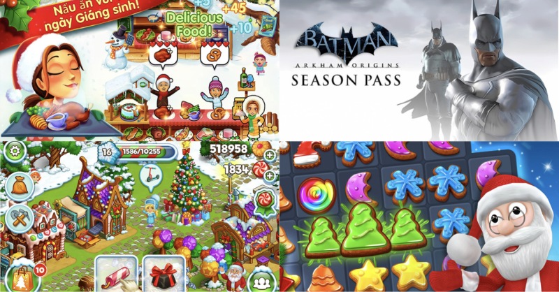 Tổng hợp hình ảnh các game chủ đề Giáng Sinh