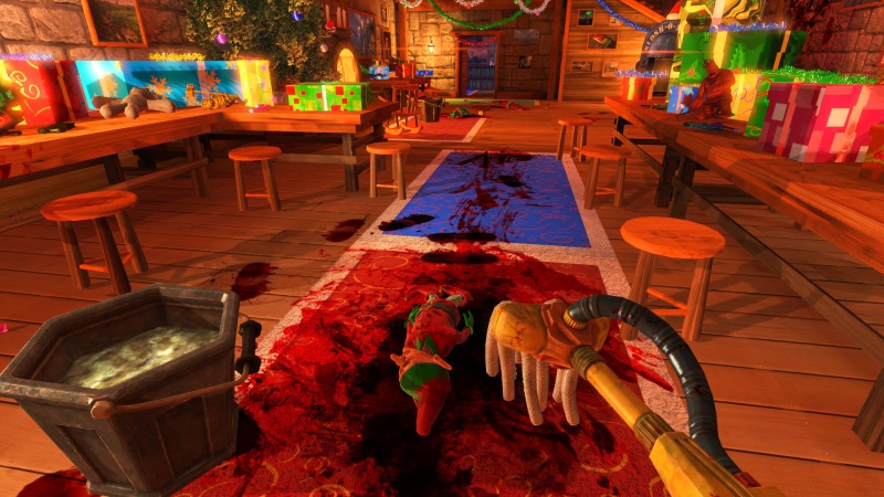 Phòng chơi Giáng Sinh trong Viscera Cleanup Detail
