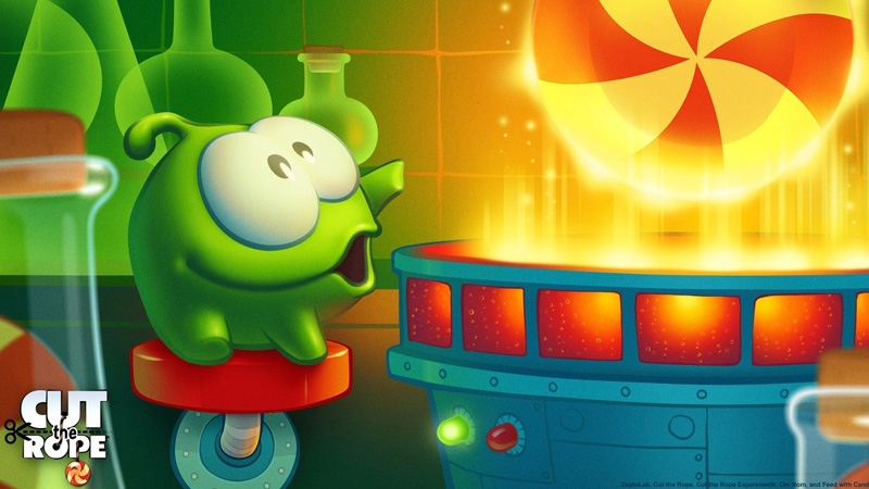 Game Cut The Rope phiên bản Giáng Sinh