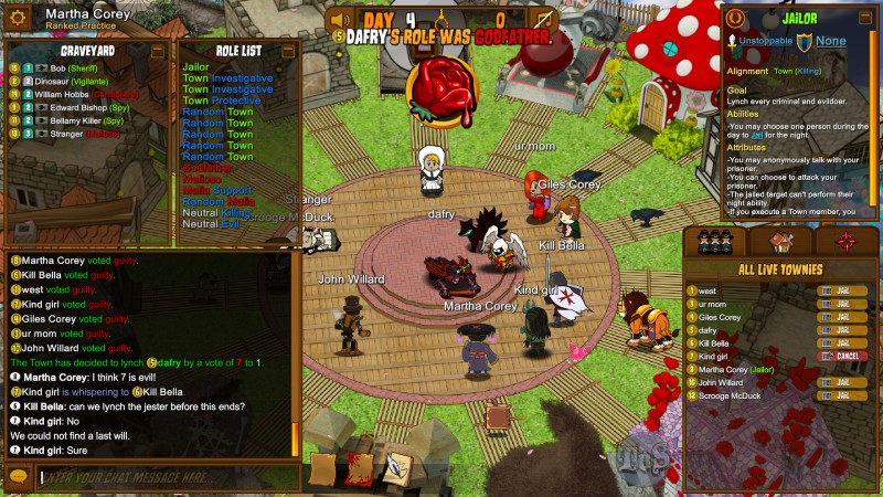 Town of Salem là một trò chơi giải trí hấp dẫn