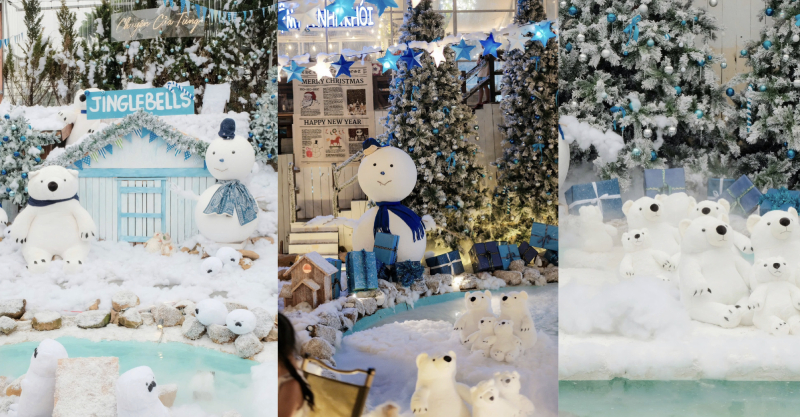 Quán Chuyện của Tùng với concept Giáng Sinh Blue