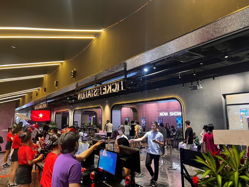 Cinestar Satra quận 6 với không gian rạp rộng rãi