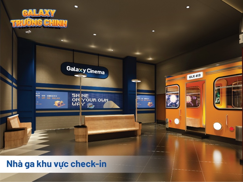 Galaxy Trường Chinh được thiết kế theo phong cách Movie Station