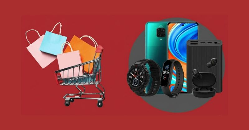 Giỏ hàng và các sản phẩm công nghệ giảm giá Black Friday
