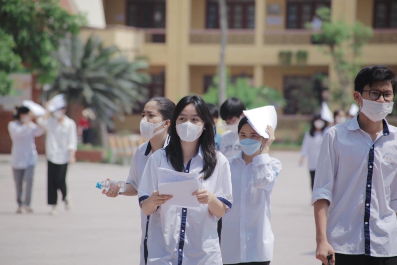 Học sinh thi tuyển sinh lớp 10 tại Bắc Giang năm học 2025-2026