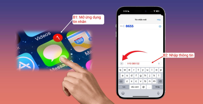 Cách thức tra cứu bằng SMS