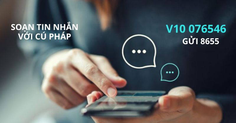Soạn tin nhắn với cú pháp trong hình