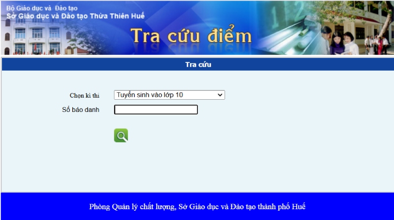 tra cứu bằng cổng thông tin điện tử