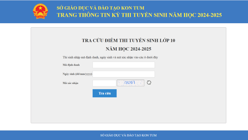 soạn đúng cú pháp và gửi 8655