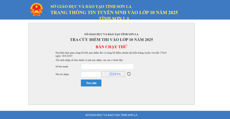 tra cứu thông qua cổng thông tin điện tử