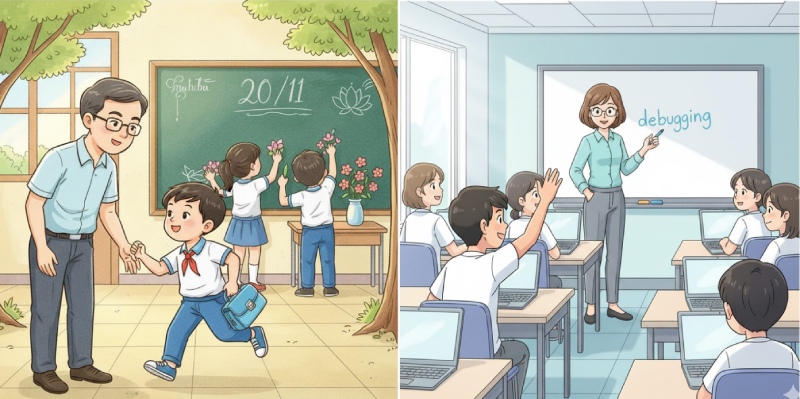 Gợi ý mẫu truyện cười 20/11 hài hước, ý nghĩa