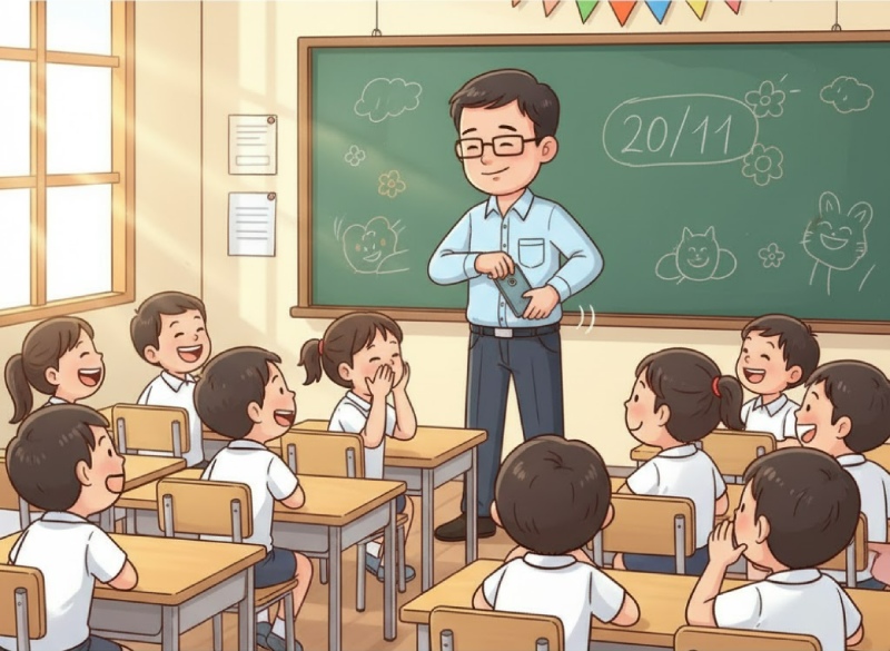 Truyện cười 20/11 đăng báo tường