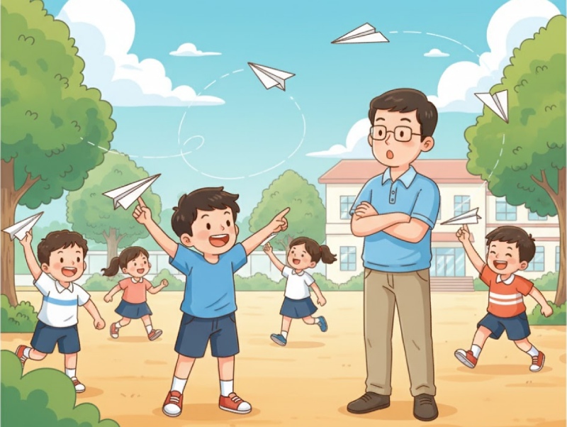 Mẫu truyện cười 20/11 "Giờ ra chơi khoa học"