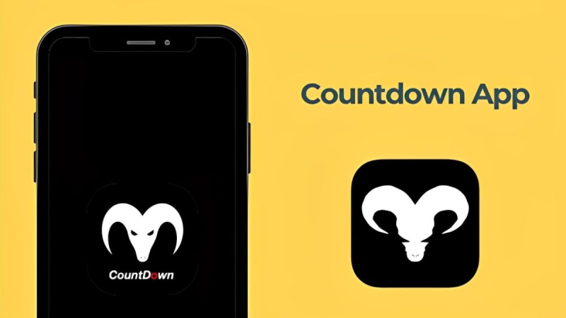 Logo đầu cừu của ứng dụng Countdown