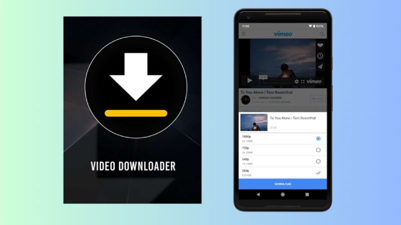 App Video Downloader tải video Facebook chất lượng cao