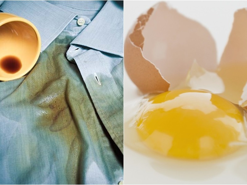Vỏ trứng gà tác dụng tẩy trắng quần áo