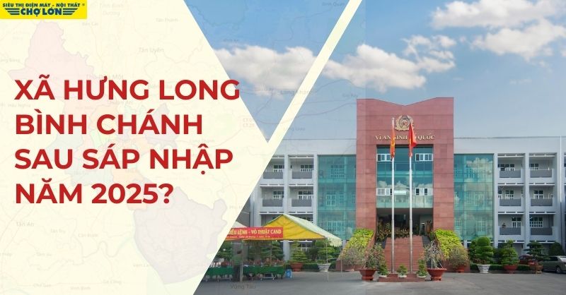 Xã Hưng Long, Bình Chánh sáp nhập
