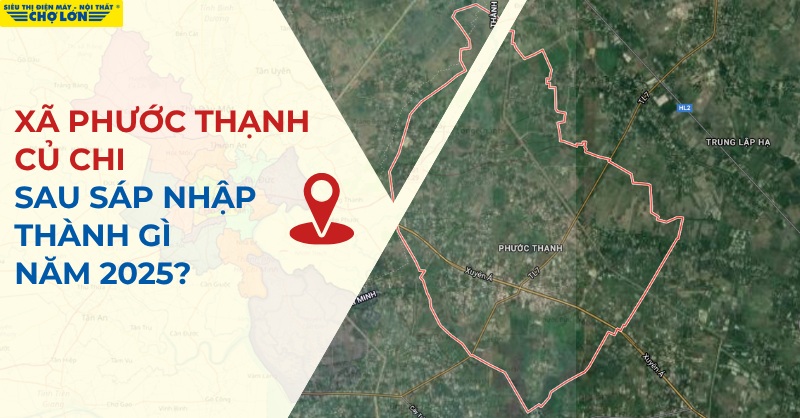 bản đồ xã phước thạnh củ chi