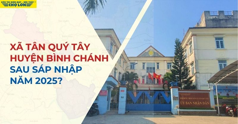 Xã Tân Quý Tây, Bình Chánh sáp nhập RA SAO