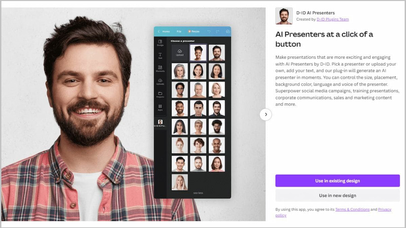 D-ID AI tạo video MC ảo từ hình ảnh tĩnh