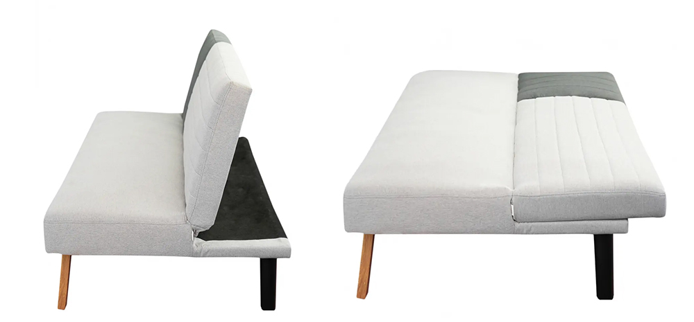 Sofabed Ada MLM-504680 Xám Nhạt tiện dụng, dễ dàng chuyển đổi thành giường ngủ