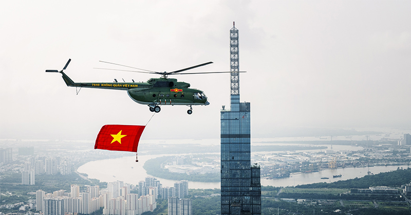 Lá cờ cùng thành phố