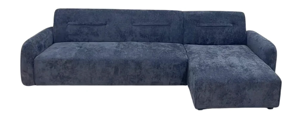 Sofa L Hama 1332 293cm xanh đậm – Sang trọng, hiện đại cho phòng khách