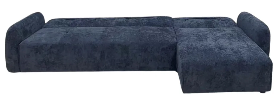 Sofa L Hama 1332 293cm xanh đậm nổi bật trong không gian
