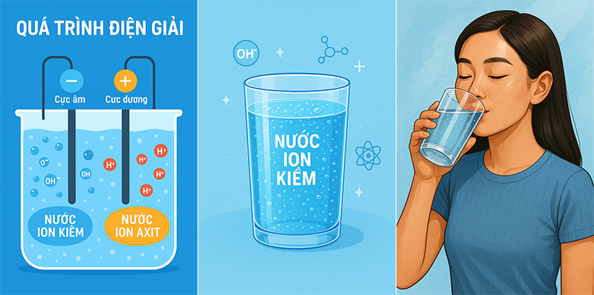 Lợi ích của nước ion kiềm