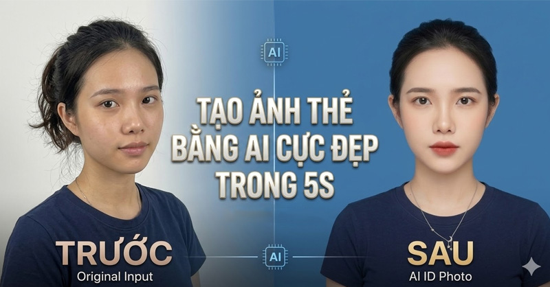 Tham khảo prompt tạo ảnh thẻ bằng AI cực đẹp